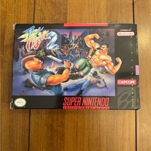 Final Fight 2 (SNES) Super Nintendo with box and manual